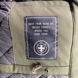 Three-Stroke Fortis Parka Jacket - Forest Green