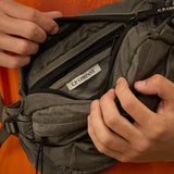 C.P. Company Nylon B Lens Crossbody Pack - Gunmetal