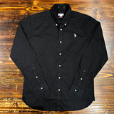 U.S. Polo Assn. Camicia in Popeline di Cotone - Black
