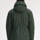 Fred Perry Patch Pocket Puffer Jacket - Court Green