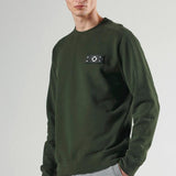 MA.STRUM Neo Crew Neck Sweatshirt - Oil Slick