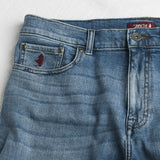 MCS Five Pockets Denim Slim Fit - Soft Light Blue