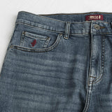MCS Five Pockets Denim Slim Fit - Mid Dark Blue