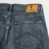 MCS Five Pockets Denim Slim Fit - Mid Dark Blue