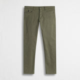 MCS Pantalone Cinque Tasche in Gabardina di Cotone - Fall Leaf