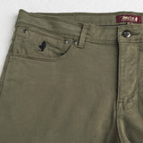 MCS Pantalone Cinque Tasche in Gabardina di Cotone - Fall Leaf