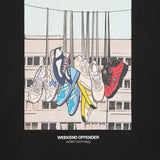 Weekend Offender Battle Lines T-Shirt - Black