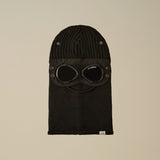 C.P. Company Extrafine Merino Wool Goggle Balaclava - Black