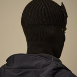 C.P. Company Extrafine Merino Wool Goggle Balaclava - Black