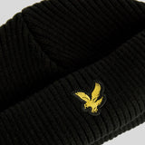 Lyle & Scott Brim Beanie - Black Ice