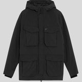 Lyle & Scott Tactical Wadded Parka - Jet Black