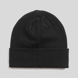 Lyle & Scott Cotton Merino Beanie - Jet Black