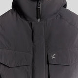 Lyle & Scott Tactical Wadded Parka - Jet Black