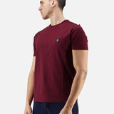 Three-Stroke Minimum T-Shirt - Burgundy