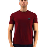 Three-Stroke Minimum T-Shirt - Claret