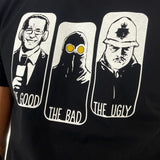 Three-Stroke x MU Archive Good Bad Ugly T-Shirt - Black