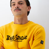 Three-Stroke The Classic Sweatshirt - Mustard