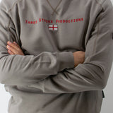 Three-Stroke Anglia Sweatshirt - Smokey Grey