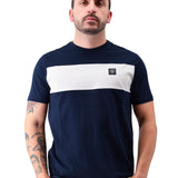 Three-Stroke Oswald T-Shirt - Navy