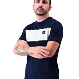 Three-Stroke Oswald T-Shirt - Navy