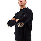 Three-Stroke Ulf Wool Jumper - Black