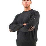 Three-Stroke Ulf Wool Jumper - Graphite