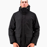 Three-Stroke Fortis Parka Jacket - Black