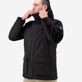 Three-Stroke Fortis Parka Jacket - Black