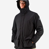 Three-Stroke Fortis Parka Jacket - Black