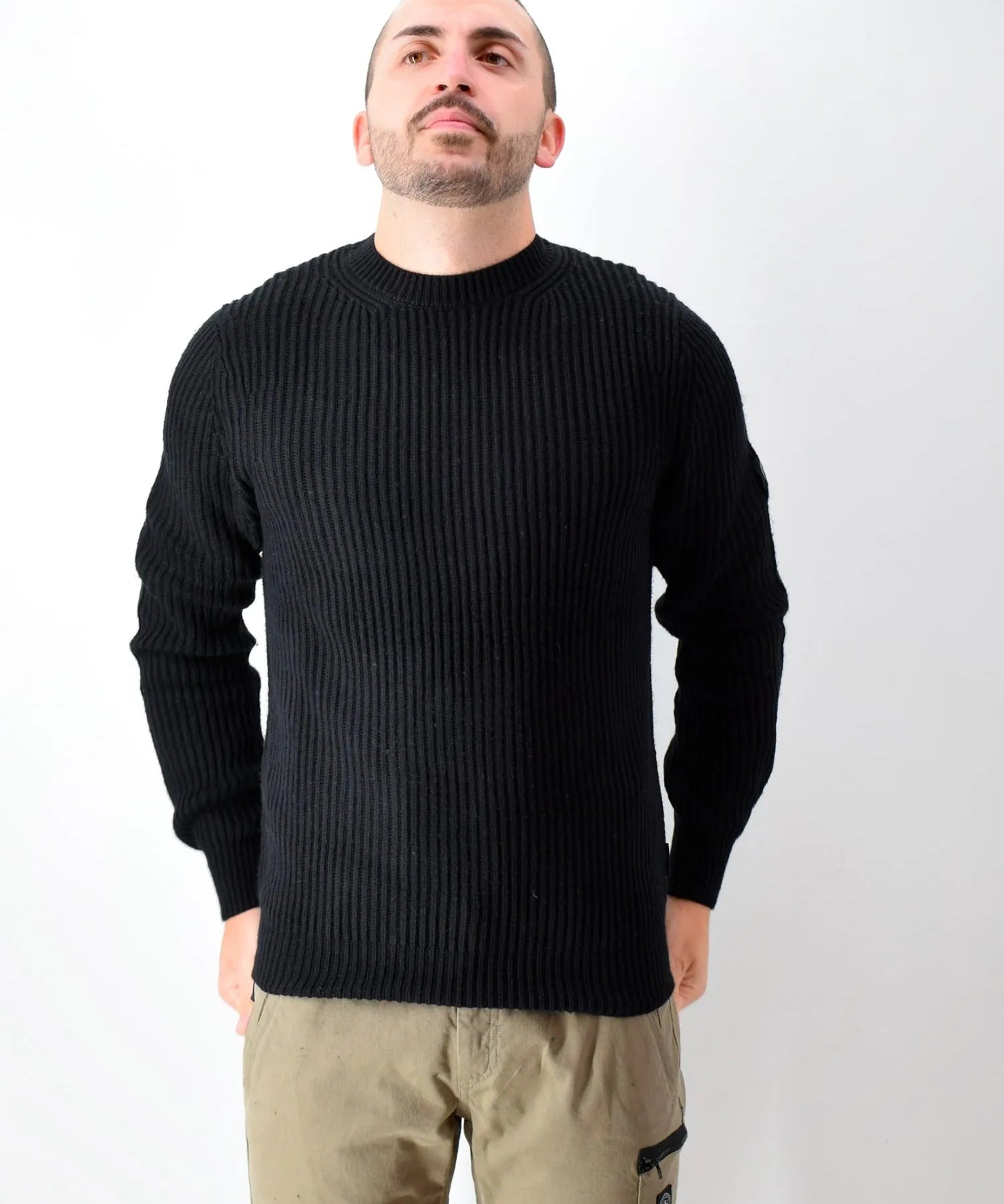 Three-Stroke Denny Jumper - Black