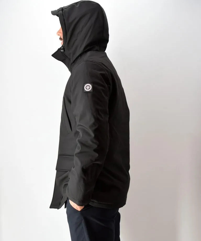 Three-Stroke Fortis Parka - Black