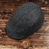Three-Stroke Modern Cap - Herringbone