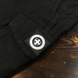 Three-Stroke Combat Shorts - Black