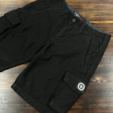 Three-Stroke Combat Shorts - Black