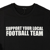 Three-Stroke x MU Archive Support T-Shirt - Black