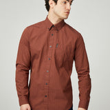 Ben Sherman Signature Gingham Shirt - Orange