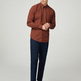 Ben Sherman Signature Gingham Shirt - Orange