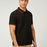 Ben Sherman Signature Pique Polo - Black