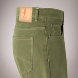 MCS Regular Fit 5 Pockets Trousers - Army Green
