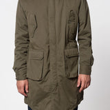 Merc London Tobias Fishtail Parka - Combat Green