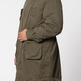 Merc London Tobias Fishtail Parka - Combat Green