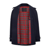 MERC London Doyle Wool Peacoat - Navy