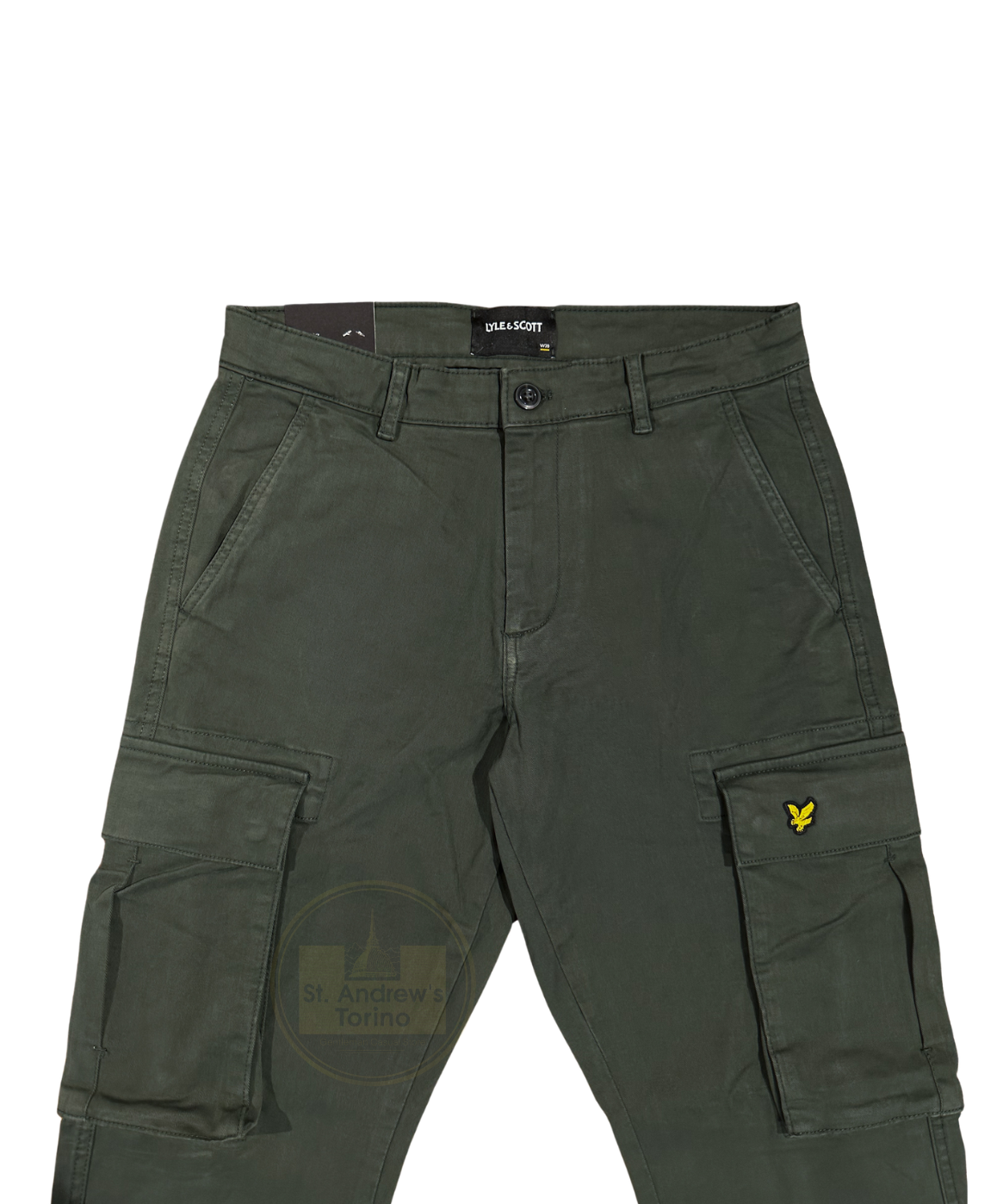 Lyle & Scott Cargo Trousers - Military