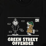 Andy Capp Green Street T-Shirt - Black