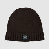Three-Stroke Seawolf Beanie - Brown