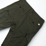 C.P. Company Stretch Sateen Ergonomic Cargo Pants - Ivy Green