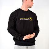 Three-Stroke x MU Archive Crew Sweatshirt - Black