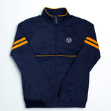 Sergio Tacchini Orion Track Top - Maritime Blue/Orange Pepper