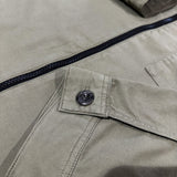 Three-Stroke Avant Garde Overshirt - Olive