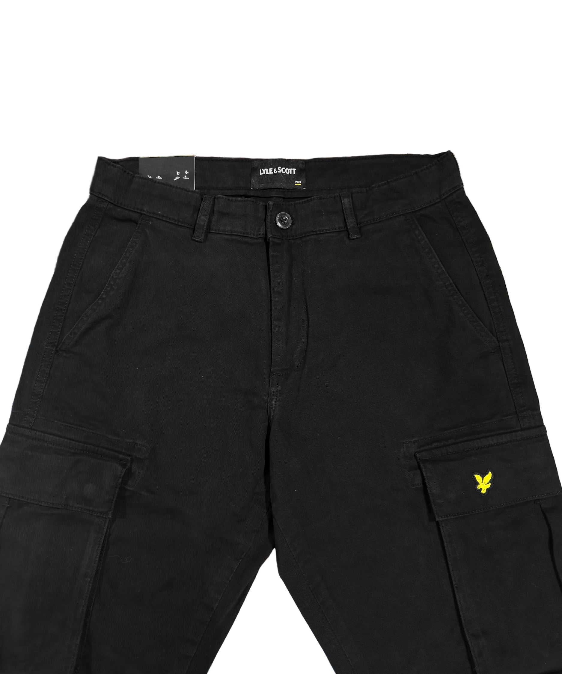 Lyle & Scott Cargo Trousers - Jet Black